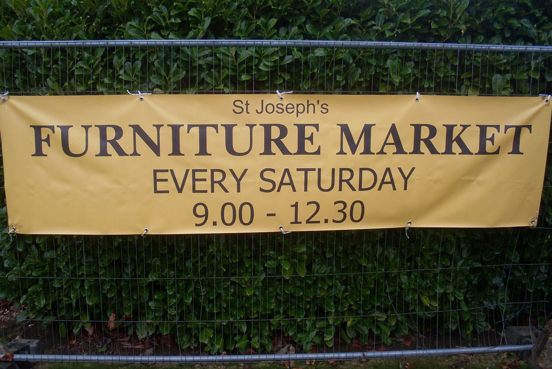 FURNITURE MARKET St Joseph’s Parish